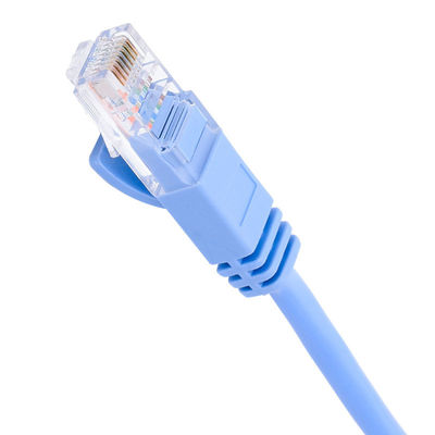 Dây vá đồng 24AWG Cat 5e, áo khoác PVC BC7 / 0.2 Cáp vá UTP Cat5e