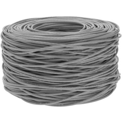 Cáp Ethernet ODM Cat6a 24AWG CCA, Áo khoác PVC 305m 1000ft 10Gbps