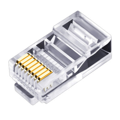 Cáp Ethernet UTP thực tế Đầu nối RJ45 cho Cat5e Cat6 Cat6a