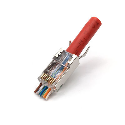 Đầu nối dây điện UTP Ethernet Đầu cắm RJ45 Phù hợp với CAT5 CAT6