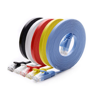 Cáp Patch Ultra Slim Cat6 phẳng đa năng với RJ45 8P8C