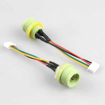 Đầu nối cáp khai thác dây công nghiệp chống nước IP68 M16 4 chân đến XH2.5