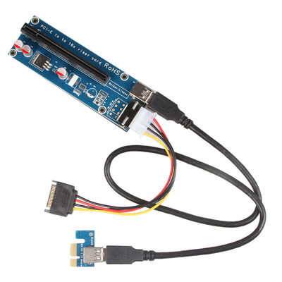 Cáp khai thác dây 60cm thực tế, Thẻ điều hợp Riser Powered Computer