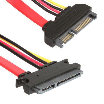 Cáp SATA 3 mở rộng ổn định cho ổ cứng, Nam sang Nữ 7 + 15 Pin SATA 3.0 6gbps