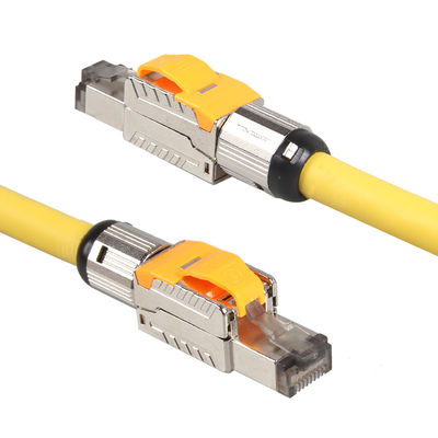 Cáp kết thúc trường Cat 7 STP, Cáp cắm mô-đun mạng RJ45 8P8C Cat 7 Patch Cable