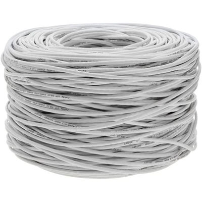 Cáp Ethernet ODM Cat6a 24AWG CCA, Áo khoác PVC 305m 1000ft 10Gbps
