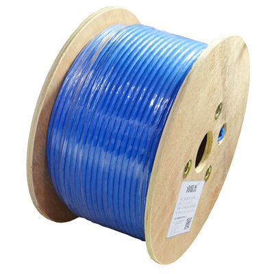 Mạng OEM Cáp Cat7 Lan Tốc độ cao 20Gbps 24AWG BC S / FTP Áo khoác PVC 4 cặp