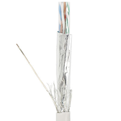 Cáp Cat5e Lan được bảo vệ kép UTP SFTP 24AWG có dây bị mắc kẹt