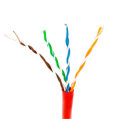 Cáp ngoài 2 cặp 24AWG 1000ft Cat5e, Cáp mạng trong nhà Tốc độ Cat5e