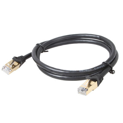 Máy tính Cáp vá 1000Mbps Cat 6, Dây đồng 24AWG bằng đồng nguyên chất RJ45 Cat 6