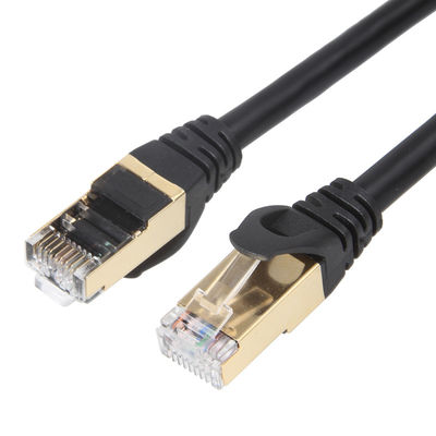 Máy tính Cáp vá 1000Mbps Cat 6, Dây đồng 24AWG bằng đồng nguyên chất RJ45 Cat 6