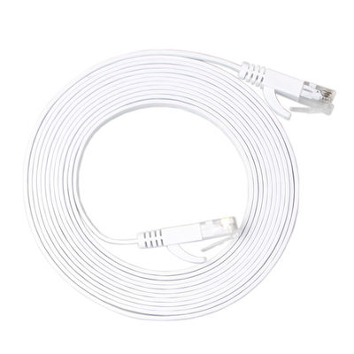 Modem Cat6 Cáp vá phẳng rắn Tốc độ cao 30 AWG có kẹp