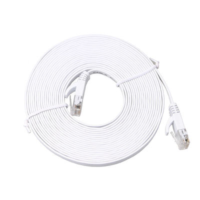 Modem Cat6 Cáp vá phẳng rắn Tốc độ cao 30 AWG có kẹp