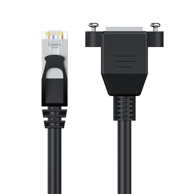 Cáp mở rộng Cat6 bền, Đầu nối từ nam sang nữ Cáp vá mạng RJ45