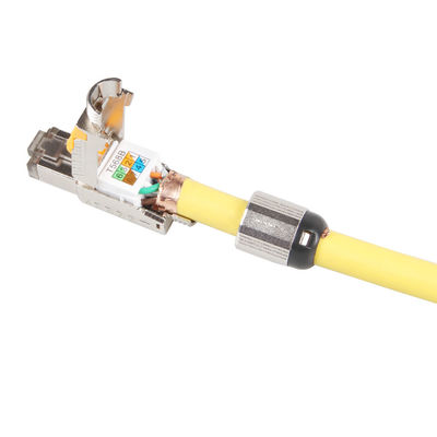 Cáp FTP 22AWG Cat6a S ổn định, 4 cặp LSHF LSOH Cat6a S/FTP LSZH