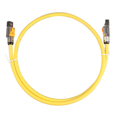 Cáp FTP 22AWG Cat6a S ổn định, 4 cặp LSHF LSOH Cat6a S/FTP LSZH
