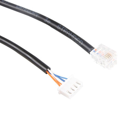 Khai thác dây công nghiệp ổn định CE, Dây nối điện thoại RJ11 6P4C đến XH2.54 4P