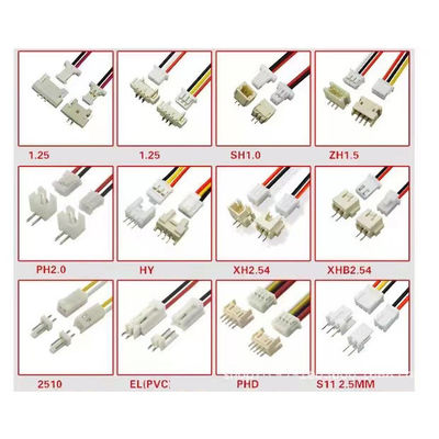 Khai thác cáp tùy chỉnh 6Pin 8Pin 10Pin, khai thác dây điện HRS JST
