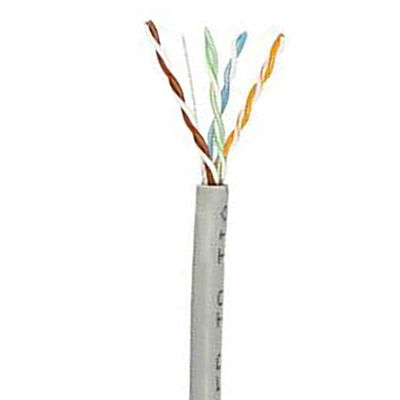 Cáp Cat6a 1000 Ft Ethernet Lan 23AWG 0,58mm Đồng rắn 500Mzh PVC LSZH Jacket