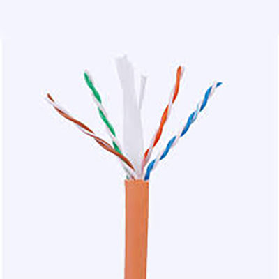 Cáp Cat6a 1000 Ft Ethernet Lan 23AWG 0,58mm Đồng rắn 500Mzh PVC LSZH Jacket
