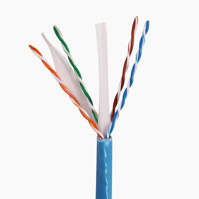 Cáp Cat6a 1000 Ft Ethernet Lan 23AWG 0,58mm Đồng rắn 500Mzh PVC LSZH Jacket