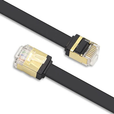 Dây cáp siêu mỏng RJ45 Cat7 Mạng phẳng Cat5e CAT6 Áo khoác LSZH