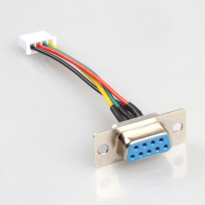 Lắp ráp khai thác dây công nghiệp bằng đồng OEM DB9 Nữ đến XH JST 3 Pin
