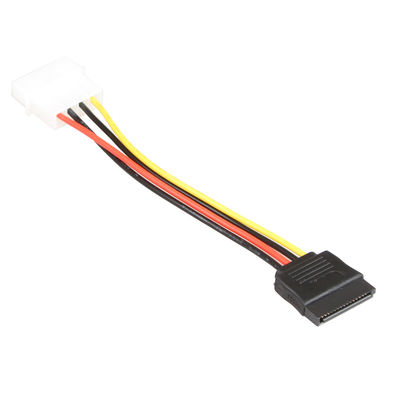 Nam Nữ Y Bộ chia cáp ổ cứng SATA Molex 4 Pin Bền