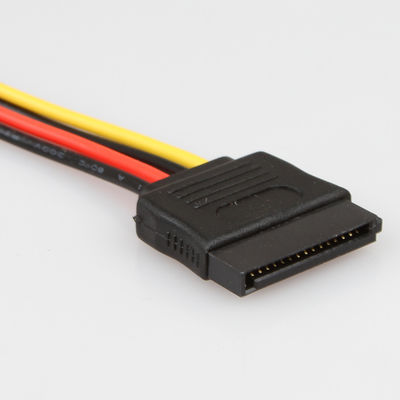 Nam Nữ Y Bộ chia cáp ổ cứng SATA Molex 4 Pin Bền