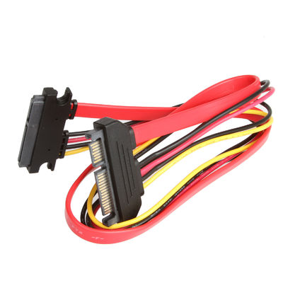 Cáp SATA 3 mở rộng ổn định cho ổ cứng, Nam sang Nữ 7 + 15 Pin SATA 3.0 6gbps