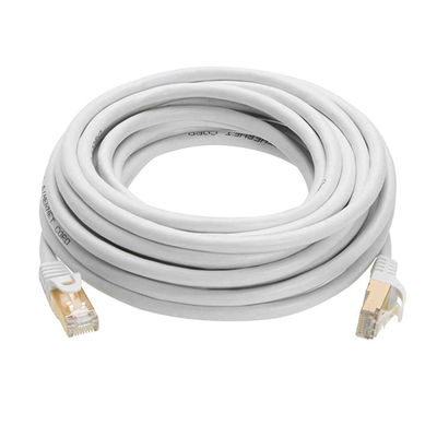 Dây nối RJ45 0,5-90m, Cáp đôi Ethernet Cat 7 màu trắng
