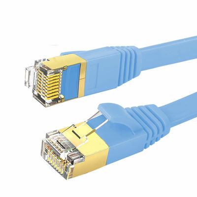 Cáp Ethernet Cat 7 600 MHz ổn định, Cáp SFTP Cat7 thực tế BC Blue