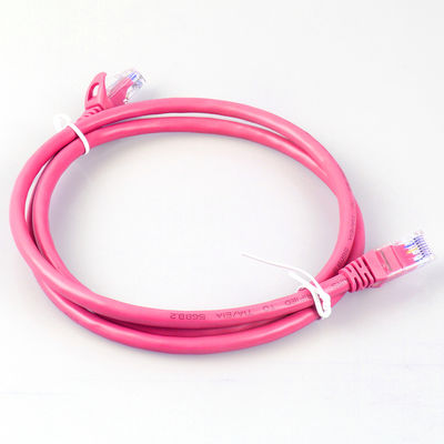 Dây vá 26AWG FTP UTP Cat6a 4 cặp Màu đỏ Đa năng