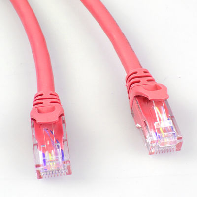 Dây vá 26AWG FTP UTP Cat6a 4 cặp Màu đỏ Đa năng