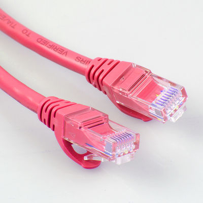 Dây vá 26AWG FTP UTP Cat6a 4 cặp Màu đỏ Đa năng