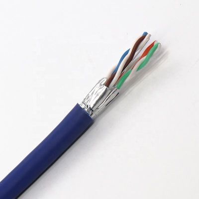 Cáp Ethernet mạng 23AWG Cat5e bền, Cáp được bảo vệ UTP 4 cặp 1000ft