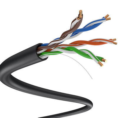 Cáp Cat5e ít khói 24AWG LSZH, Cáp ngoài không halogen Cat5e 305m