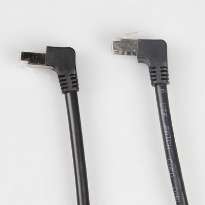 Phụ kiện đầu nối cáp Ethernet CAT 6 trực tiếp tại nhà máy Cắm góc phải