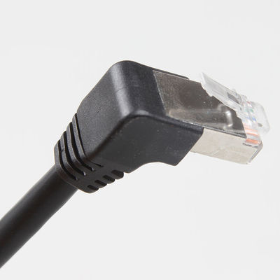 Phụ kiện đầu nối cáp Ethernet CAT 6 trực tiếp tại nhà máy Cắm góc phải