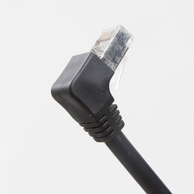 Phụ kiện đầu nối cáp Ethernet CAT 6 trực tiếp tại nhà máy Cắm góc phải