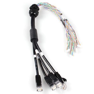 Nhà máy tùy chỉnh cáp mạng vá Cat6a1 đến 4 cho kỹ thuật