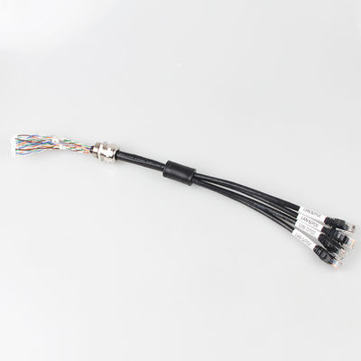 Nhà máy tùy chỉnh cáp mạng vá Cat6a1 đến 4 cho kỹ thuật